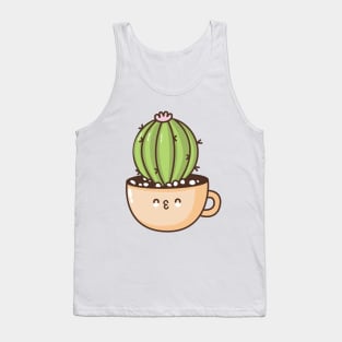 Succulent cactus plant in a mug Tank Top